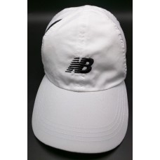 WOMEN&apos;S NEW BALANCE lightweight white adjustable cap / hat  eb-74479262